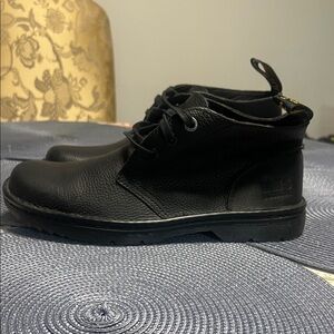 Dr martens Black Leather Men's Shoes